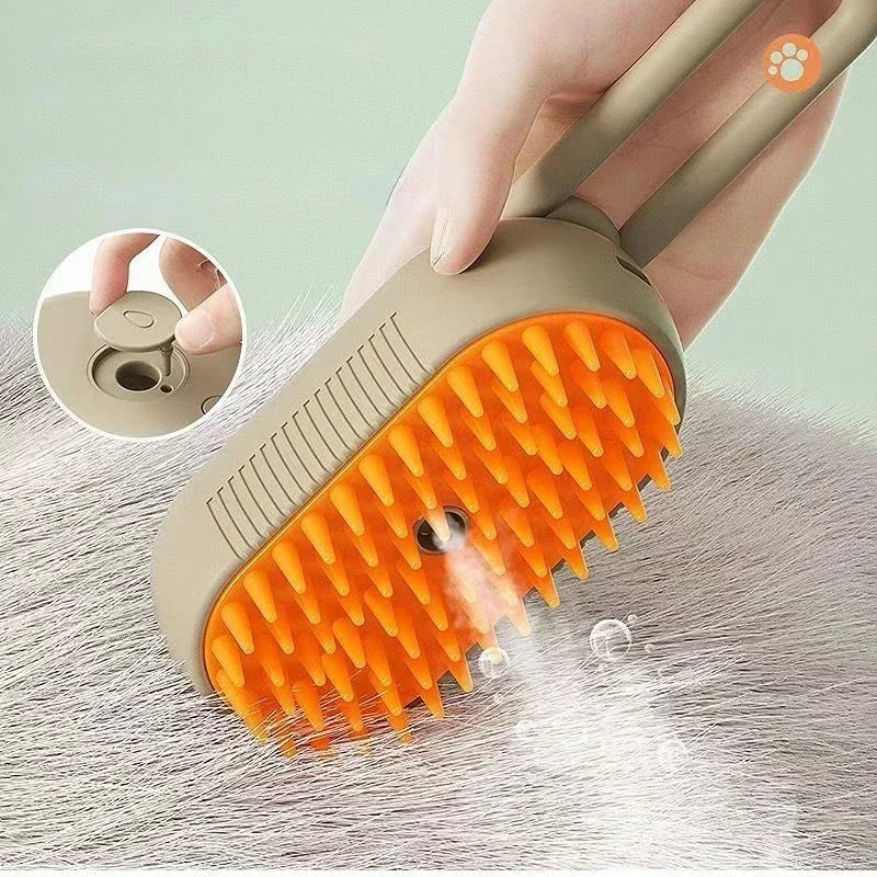 3-in-1 Pet Spray & Massage Brush