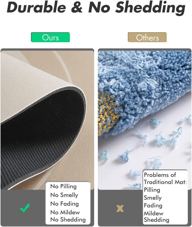 Ultra-Absorbent Quick-Dry Diatom Mud Bath Mat