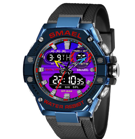 Digital Alloy Electronic Watch