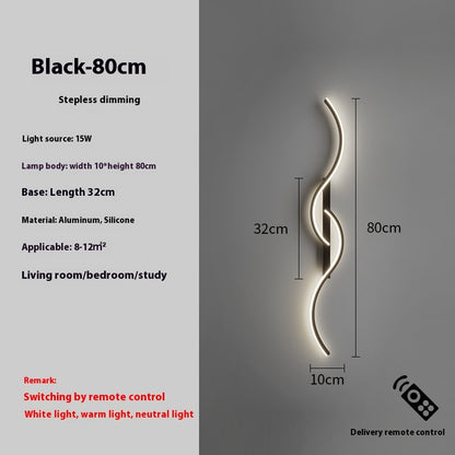 Minimalist Bedside Wall Lamp for Living Room, Aisle & Corridor