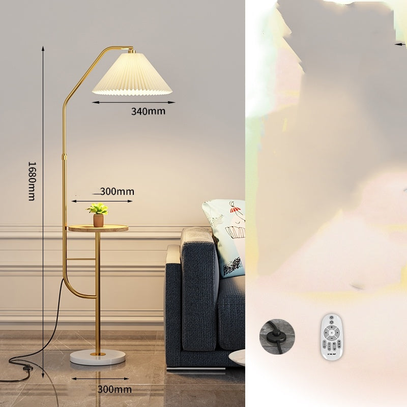 Nordic Floor Desk Lamp With Wireless Charging & USB