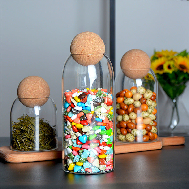 Glass Sealed Jar for Kitchen Storage – 90mm Diameter