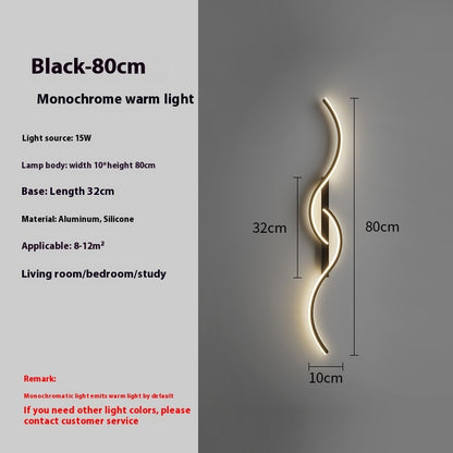 Minimalist Bedside Wall Lamp for Living Room, Aisle & Corridor