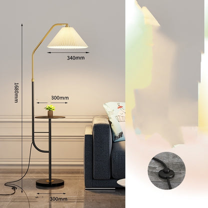 Nordic Floor Desk Lamp With Wireless Charging & USB