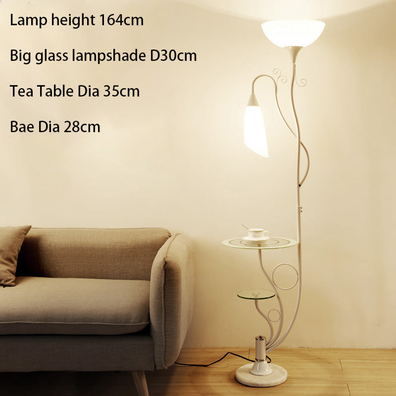 Modern Simplicity Floor Lamp & Tea Table Set