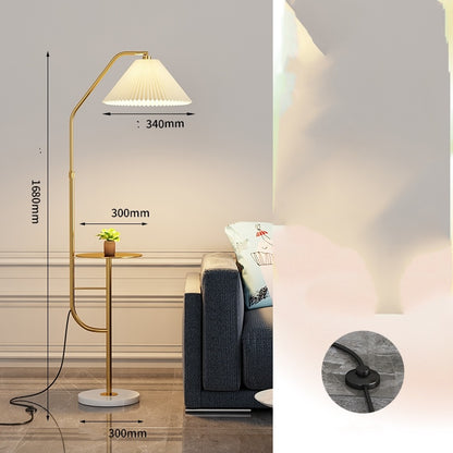 Nordic Floor Desk Lamp With Wireless Charging & USB
