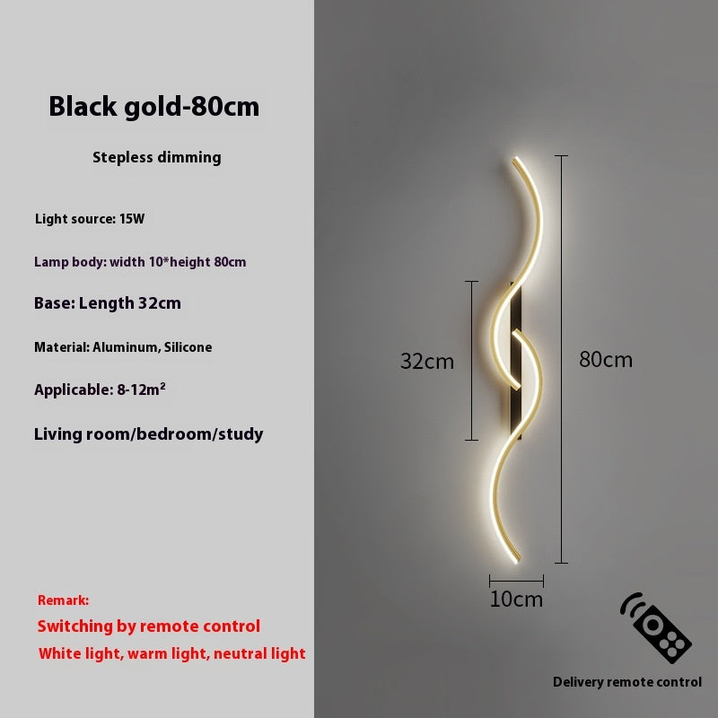 Minimalist Bedside Wall Lamp for Living Room, Aisle & Corridor