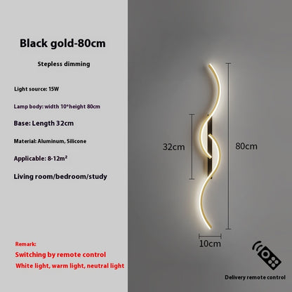 Minimalist Bedside Wall Lamp for Living Room, Aisle & Corridor