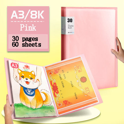 A3 Album Picture Folder Storage Book