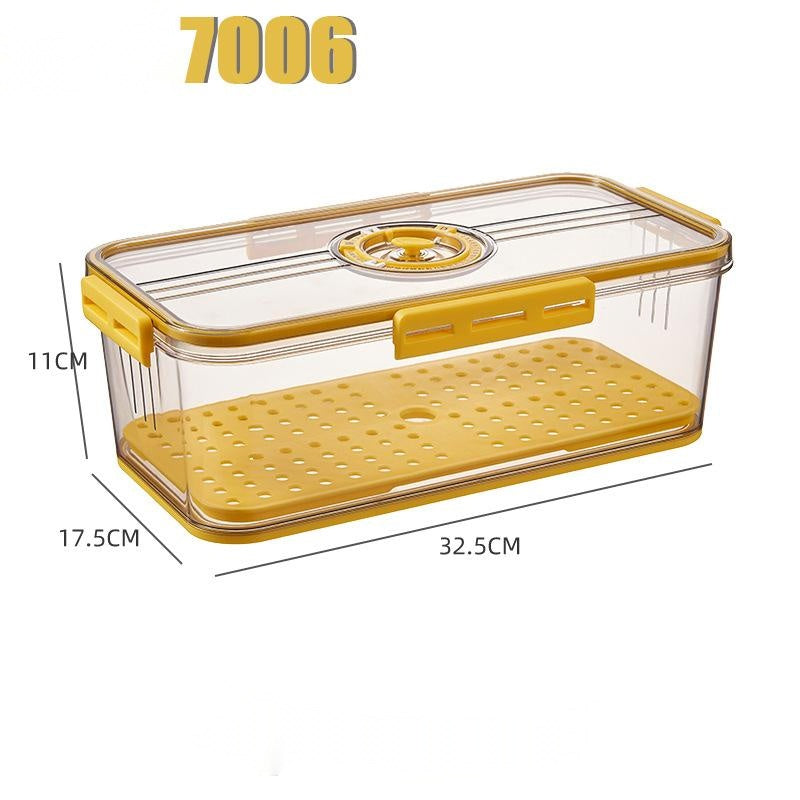 Transparent Food-Grade PET Refrigerator Storage Box