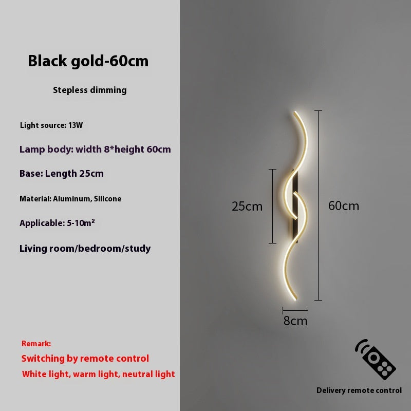 Minimalist Bedside Wall Lamp for Living Room, Aisle & Corridor