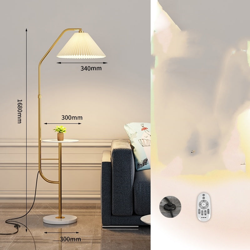 Nordic Floor Desk Lamp With Wireless Charging & USB