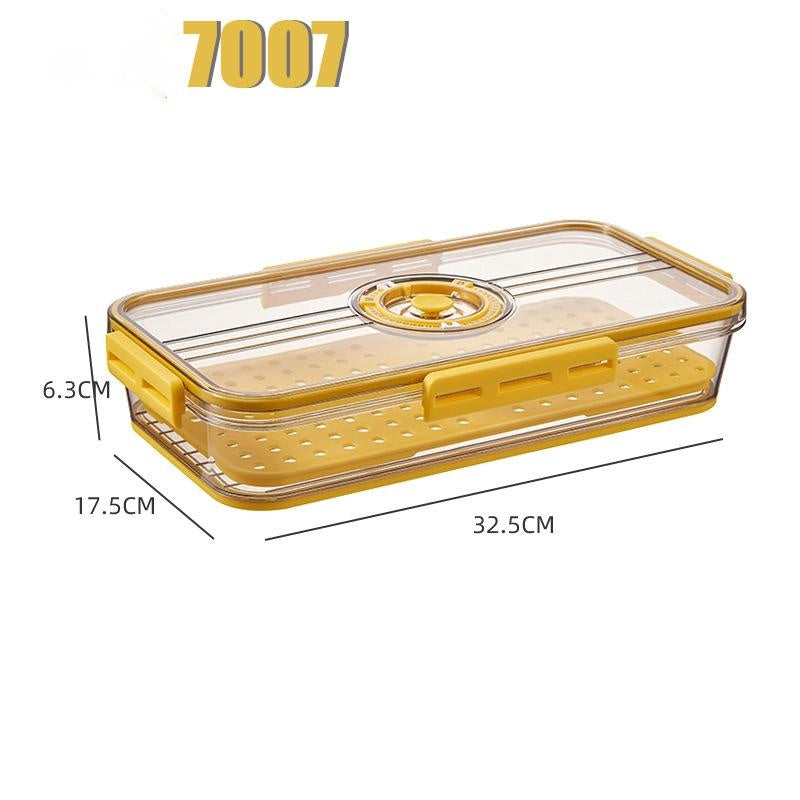 Transparent Food-Grade PET Refrigerator Storage Box