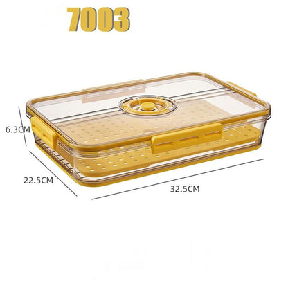 Transparent Food-Grade PET Refrigerator Storage Box