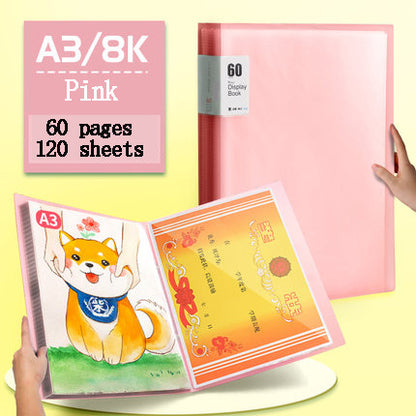 A3 Album Picture Folder Storage Book