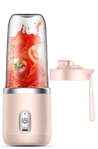 6-Blade Portable Blender - Mini USB Juicer for Smoothies & Shakes